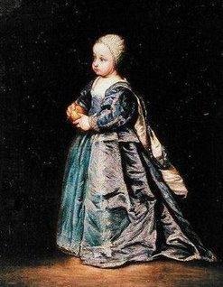 Anthony Van Dyck Portrait of Princess Henrietta of England Sweden oil painting art